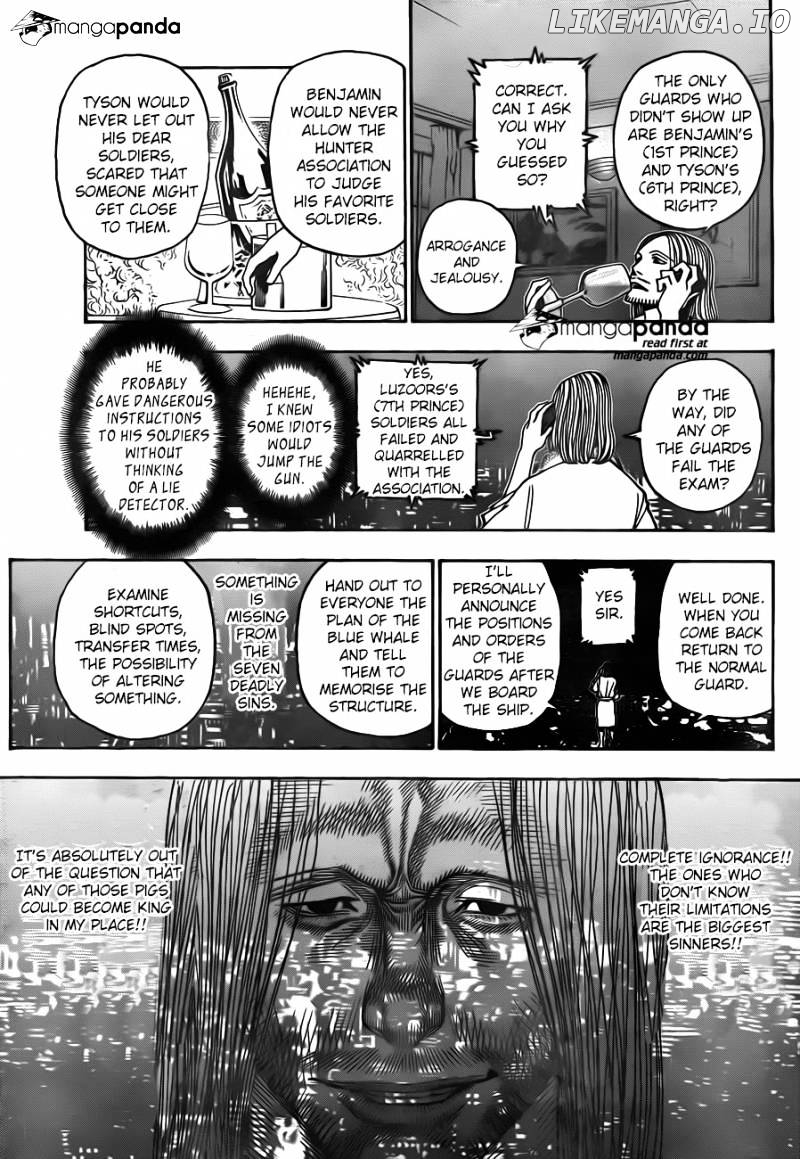 Hunter x Hunter, Chapter 348 image 11